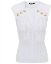 Balmain white knit for sale  Manchester