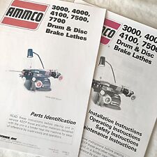Ammco operating maintenance for sale  Springwater