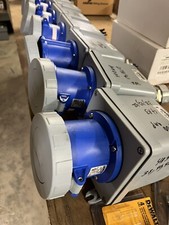 Usado, RECEPTÁCULO DE SOLDADOR LEVITON 4100R9W 100 ampères com caixa traseira de plástico BX100-V 250 VAC comprar usado  Enviando para Brazil