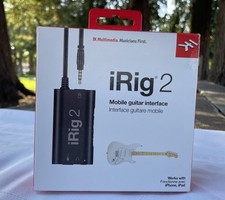 Multimídia IK - iRig 2 - Interface de guitarra móvel - iOS iPhone / iPad, usado comprar usado  Enviando para Brazil