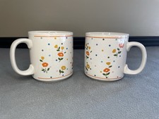 Vintage floral mugs for sale  Salem
