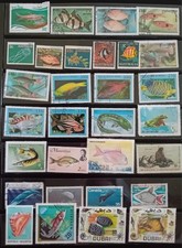 Assorted stamps depicting for sale  LOCKERBIE
