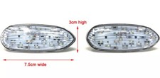 Indicadores laterais de LED piscas de seta para trailer de motocicleta de carro caravana comprar usado  Enviando para Brazil
