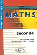 V1575324 maths seconde d'occasion  Hennebont