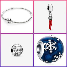Pandora bracciale charm usato  Bisceglie