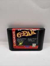 Usado, Genesis 6-Pak (Sega Genesis, 1995) Somente cartucho testado comprar usado  Enviando para Brazil