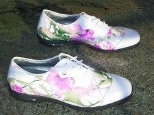 Zapatos de golf Footjoy Tailored Collection para mujer de espiga suave florales talla 8M 91692 segunda mano  Embacar hacia Mexico