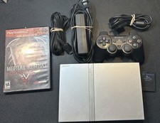 Playstation slim silver for sale  Petersburg