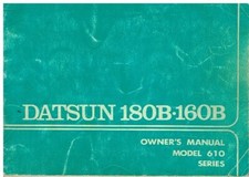 Datsun 160b 180b for sale  MANSFIELD