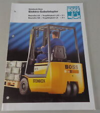 Prospekt boss steinbock gebraucht kaufen  Jever