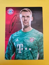 Manuel neuer autogrammkarte gebraucht kaufen  Gelnhausen