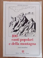 100 canti popolari usato  Italia