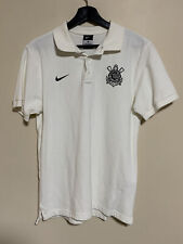 Polo Nike masculino S.C. Corinthians Paulista 1910 branco tamanho médio comprar usado  Enviando para Brazil