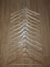Wooden hangers pack for sale  DAGENHAM
