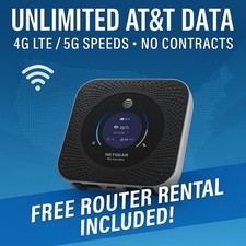 PLAN DE DATOS AT&T ILIMITADO + ALQUILER DE ROUTER NETGEAR Nighthawk - 4G LTE/5G $80/mes segunda mano  Embacar hacia Mexico
