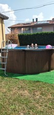 Piscina fuoriterra rotonda usato  Zandobbio