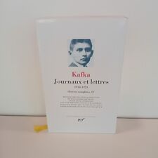 Pleiade kafka journaux d'occasion  Tréguier