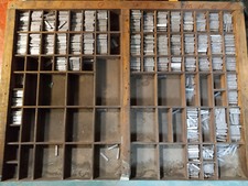 Letterpress font type for sale  Pittsburgh