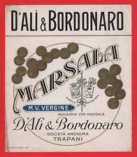 Etichetta epoca marsala usato  Bologna