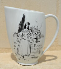 Pichet porcelaine llustration d'occasion  France