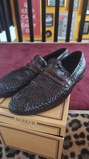 Mens barker woven for sale  HEBBURN