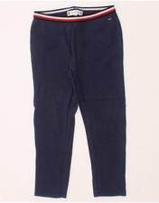 Usado, Leggings Tommy Hilfiger bebê meninas 12 a 18 meses algodão azul marinho AS16 comprar usado  Enviando para Brazil