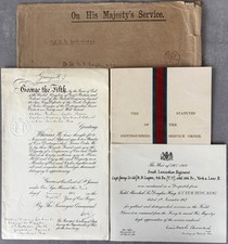 Dso certificate statutes for sale  UK