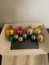 Vintage glass christmas for sale  PORTSMOUTH