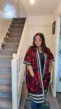 African jacquard kaftan for sale  READING