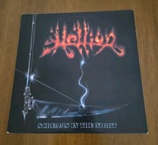 Hellion Screams In The Night LP 1987 New Renaissance Records Heavy Metal comprar usado  Enviando para Brazil