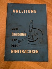 Ford anleitung zum gebraucht kaufen  Eschwege