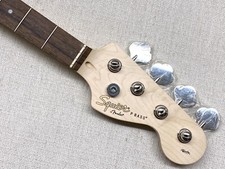 Usado, Guitarra elétrica genuína Fender Squier PRECISION P BASS NECK com chaves bordo/louro comprar usado  Enviando para Brazil