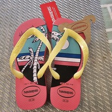 Havaianas-Porcelana Rosa-Top vibraçãµes Flip Flop-Feminino Tamanho 6-Nova Com Etiquetas comprar usado  Enviando para Brazil