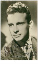 Autographes. 38.jean valton.cp d'occasion  France