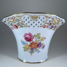Durchbruch porzellan blumenvas gebraucht kaufen  Neu-Ulm