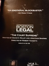 The COURT SUPREME BOSTON LEGAL DVD SCREENER JAMES SPADER WILLIAM SHATNER PROMO comprar usado  Enviando para Brazil