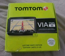 Navegador GPS portátil TomTom VIA 1505M de 5 pulgadas con cables y gremio de usuarios segunda mano  Embacar hacia Mexico