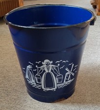 Blauer emaille eimer gebraucht kaufen  Marienberg, Pobershau