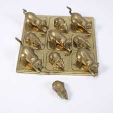 Brass cat mouse for sale  STAFFORD