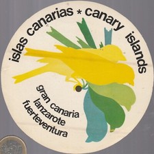 Sticker. canary islands. d'occasion  Expédié en Belgium