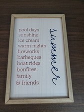 Summer wall sign for sale  Philadelphia