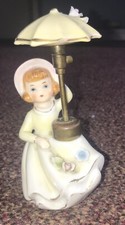 Porcelain doll umbrella for sale  LONDON