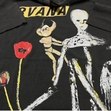 Camiseta Vintage Nirvana Incesticida Kurt Cobain Tamanho G Ponto Único Anos 90 REIMPRESSÃO comprar usado  Enviando para Brazil