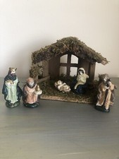 Nativity stable figures for sale  SWINDON