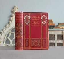 Rare Antique Old Book Florence & Tuscan Cities 1905 Pisa Lucca Italy Europe ⭐ comprar usado  Enviando para Brazil
