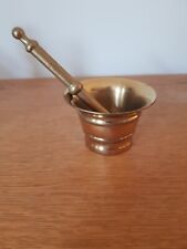 Vintage brass pestle for sale  KING'S LYNN