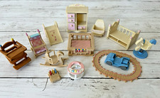 Carrinho de bebê berço Sylvanian Families Calico Critters 13 peças comprar usado  Enviando para Brazil