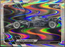 Refrator 2021 Topps Chrome F1 #126 Liam Lawson - F2 Hitech Grand Prix RayWave comprar usado  Enviando para Brazil