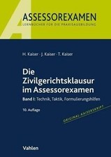 Zivilgerichtsklausur assessore gebraucht kaufen  Berlin