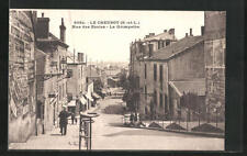 Old postcard creusot d'occasion  Expédié en Belgium